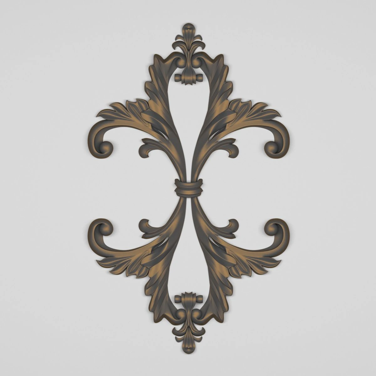 decorative plaster 3D Model .c4d .max .obj .3ds .fbx .stl .blend
