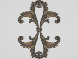 decorative plaster 3D Model