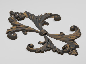decorative plaster 3D Model