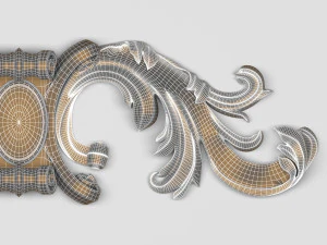decorative plaster 30 3D Model