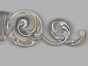 decorative plaster 28 3D Model