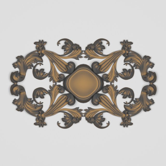 decorative plaster 31 Modèle 3D .c4d .max .obj .3ds .fbx .stl .blend 