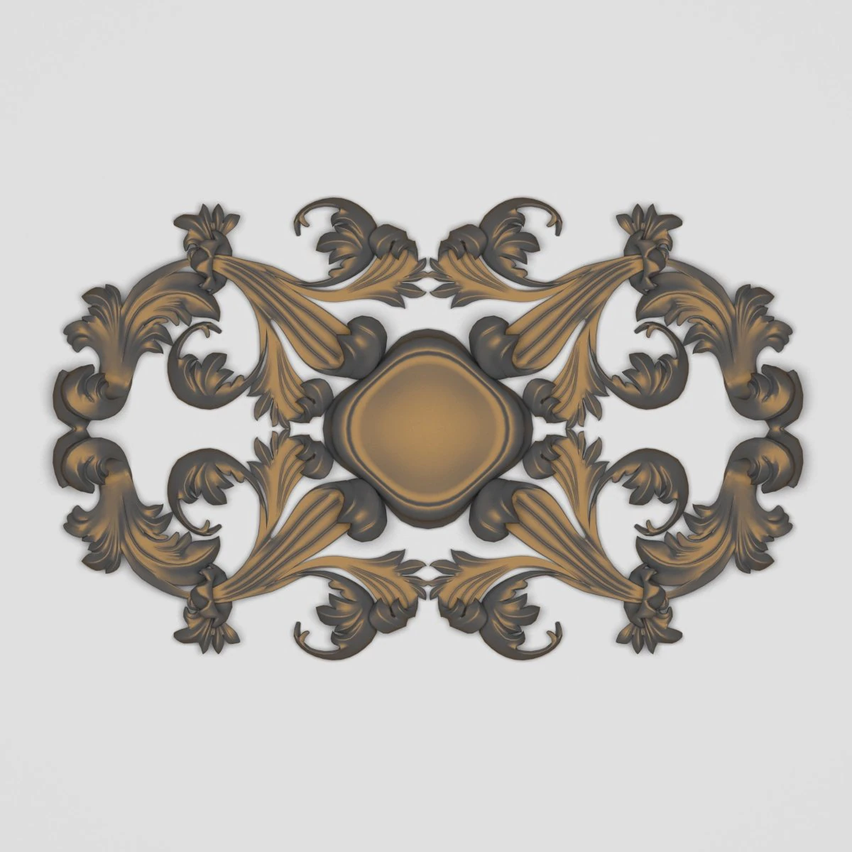 decorative plaster 31 3D Model .c4d .max .obj .3ds .fbx .stl .blend