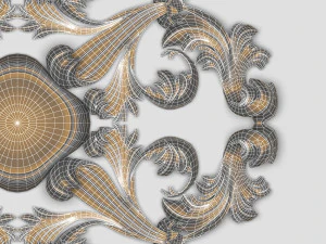 decorative plaster 31 3D Model