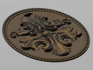 decorative plaster 34 3D Model