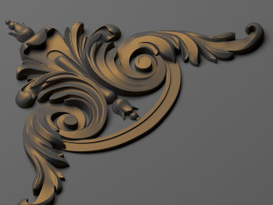 decorative plaster 35 3D Model