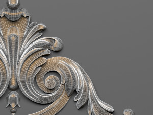decorative plaster 35 3D Model