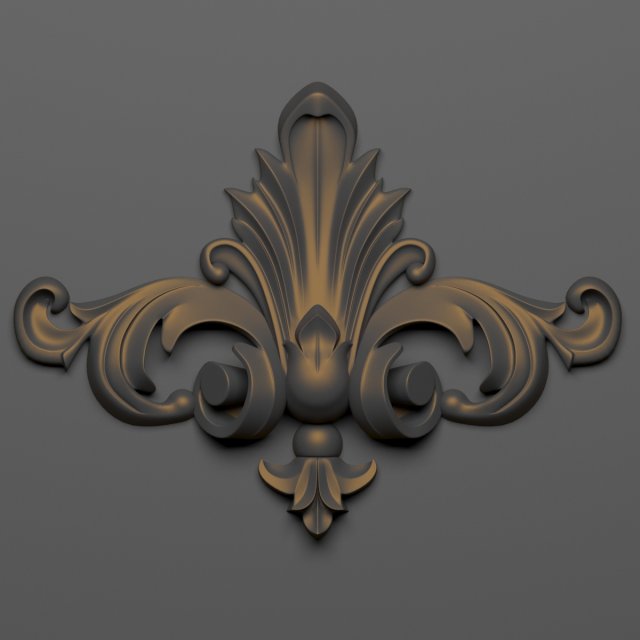 decorative plaster 36 Modelo 3D .c4d .max .obj .3ds .fbx .stl .blend