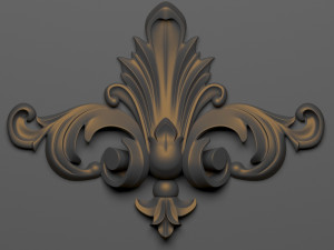 decorative plaster 36 3D Model