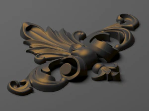 decorative plaster 36 3D Model