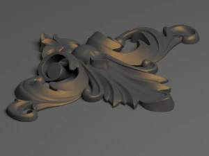 decorative plaster 36 3D Model