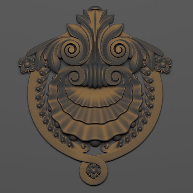 decorative plaster 37 Modelo 3D .c4d .max .obj .3ds .fbx .stl .blend 