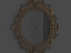 decorative mirror 38 3D Модель