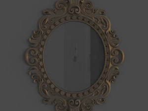 specchio decorativo 38 Modello 3D