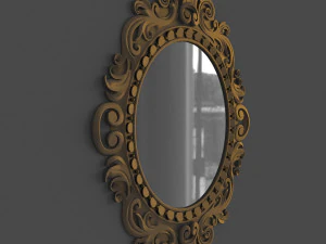 decorative mirror 38 3D Model