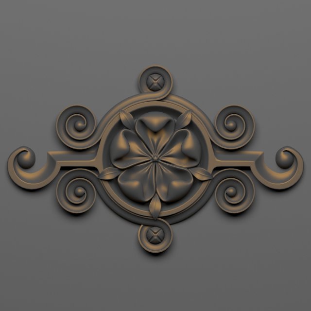 decorative plaster 42 Modèle 3D .c4d .max .obj .3ds .fbx .stl .blend 