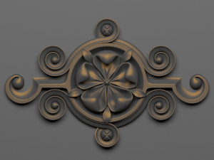 decorative plaster 42 3D Model