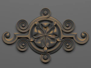 Zierputz 42 3D Modell