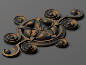 decorative plaster 42 Modèle 3D