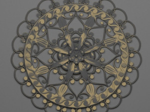 decorative plaster 41 Modèle 3D