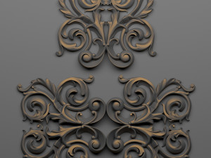 decorative plaster 45 Modèle 3D