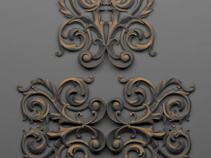 intonaco decorativo 45 Modello 3D