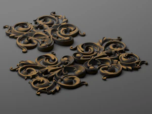 decorative plaster 45 3D Model