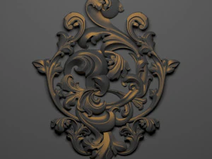 Zierputz 47 3D Modell