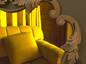 decorative plaster 48 3D Model