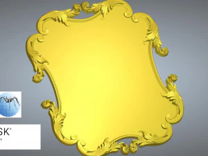 decorative plaster 48 3D Model