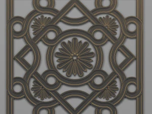 intonaco decorativo 43 Modello 3D
