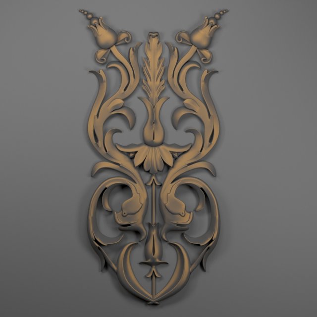 decorative plaster 50 Modello 3D .c4d .max .obj .3ds .fbx .stl .blend 