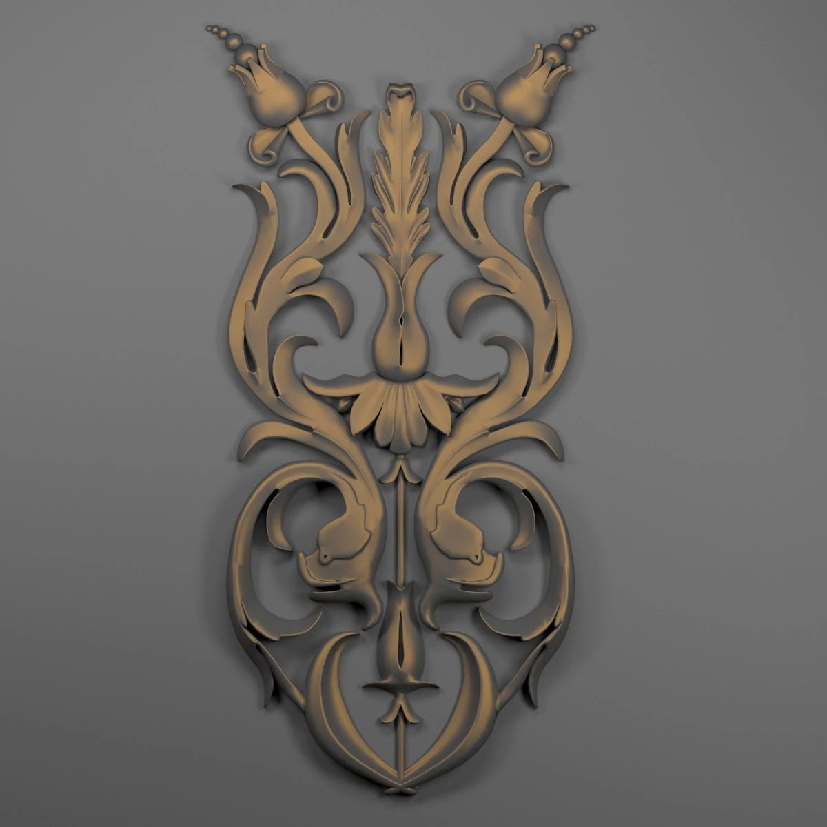 decorative plaster 50 3D Model .c4d .max .obj .3ds .fbx .stl .blend 