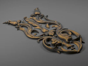 decorative plaster 50 3D Model