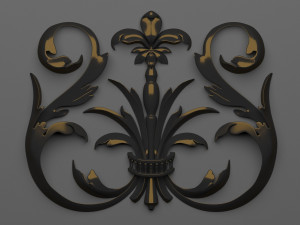 decorative plaster 53 3D-Modell