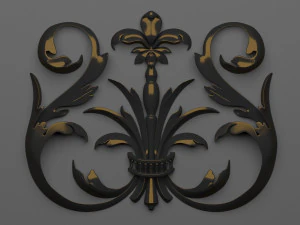 декоративная штукатурка 53 3D Модель