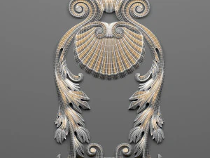 decorative plaster 54 3D Model