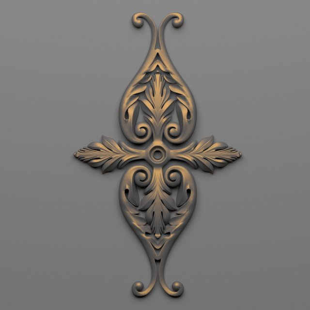 decorative plaster 55 3D-Modell .c4d .max .obj .3ds .fbx .stl .blend 