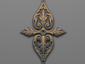 decorative plaster 55 3D Model