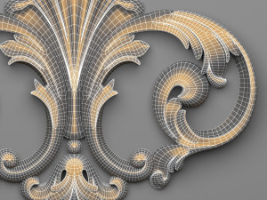 decorative plaster 56 Modello 3D
