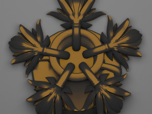 decorative plaster 58 3D Model