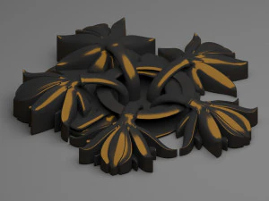decorative plaster 58 3D Model