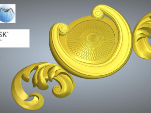 decorative plaster 59 3Dモデル