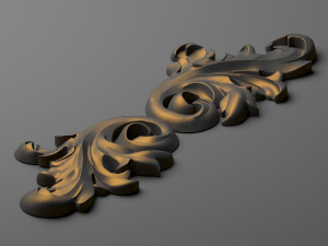 decorative plaster 61 3D Modell