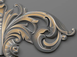 decorative plaster 66 3D Model