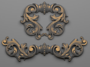 decorative plaster 67 3D Model
