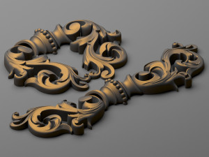 decorative plaster 67 Modello 3D
