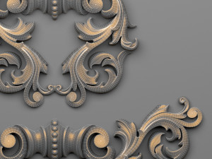 decorative plaster 67 Modello 3D