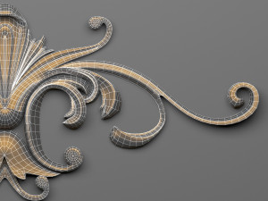 decorative plaster 26 3D Model
