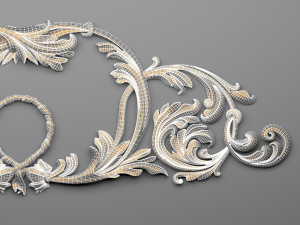decorative plaster 51 Modello 3D